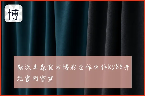 勒沃库森官方博彩合作伙伴ky88开元官网官宣